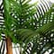 8ft. Potted Green UV Resistant Artificial Double Robellini Palm Tree